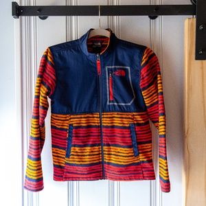 The North Face fleece zip up jacket